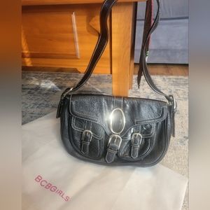 BCBGIRLS Blk Shoulder Bag